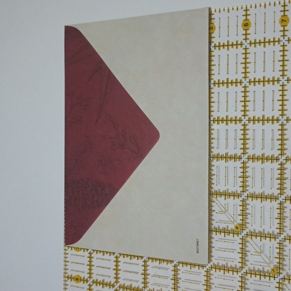 $2 Add-on Foil Snowy Church Scene Christmas Card & Envelope Gold - Picture 8 of 9